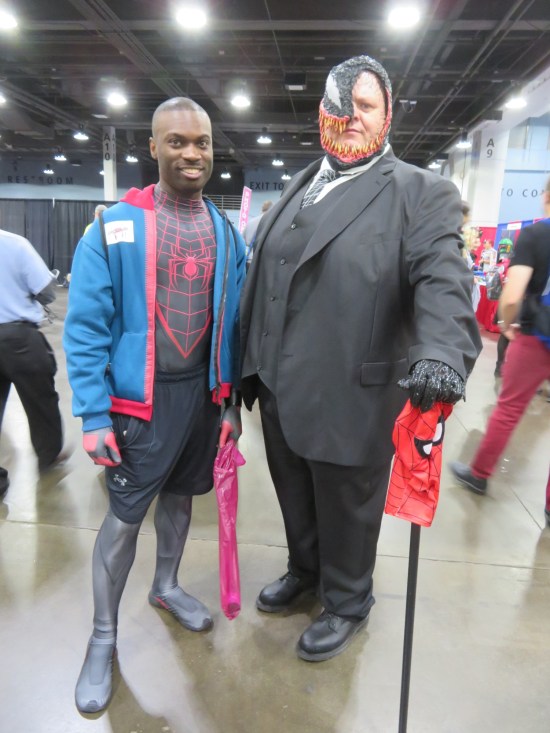 cosplay: Miles Morales and Venom Kingpin!