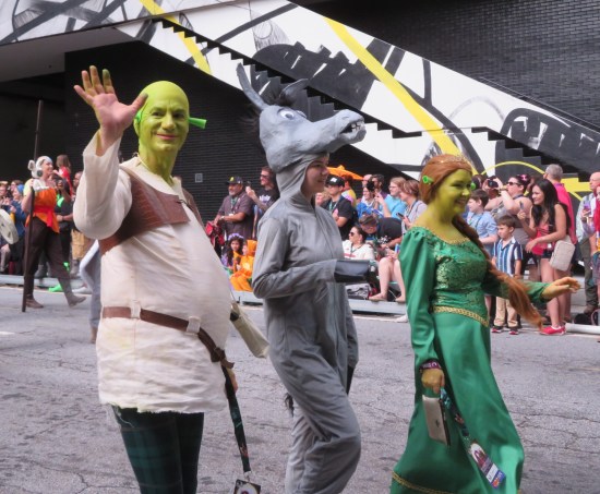 Shrek! Donkey! Fiona!