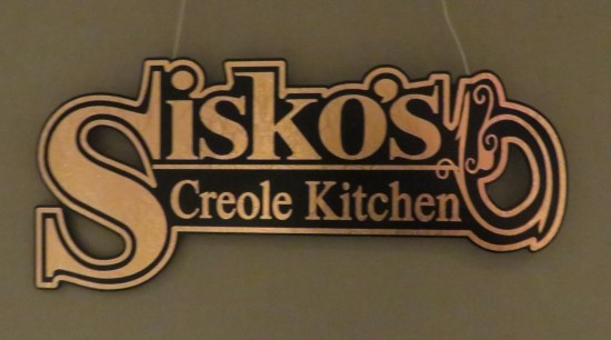 Sisco's Creole Kitchen sign.