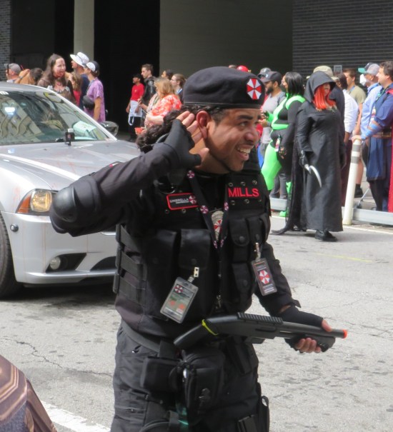 Umbrella Corporation soldier!