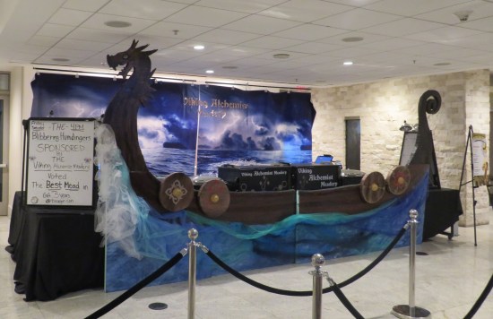 Bar shaped like a Viking ship.