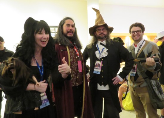 cosplay: four What We Do in the Shadows characters