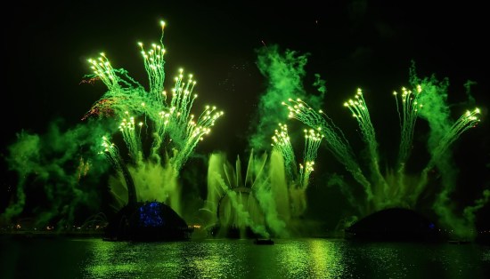 Like the previous photo but all the green dimmed to a creepier shade