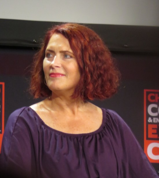 Vanessa Marshall turned and listening.