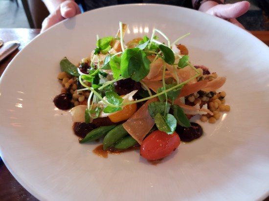 upscale tenderloin with several toppings!