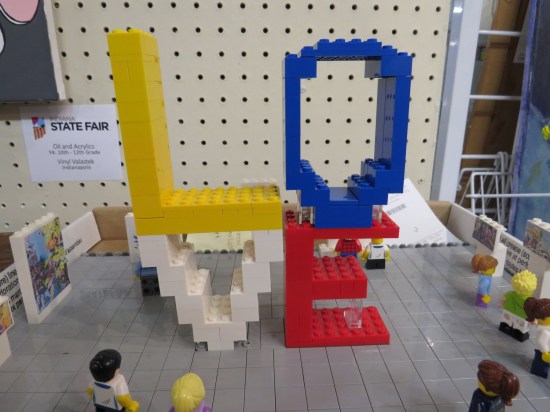Lego Robert Indiana Love!