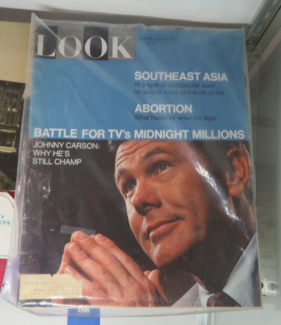 Look magazine with Johnny Carson!