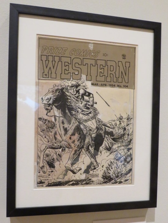 John Severin Prize Comics Western 104 cover!