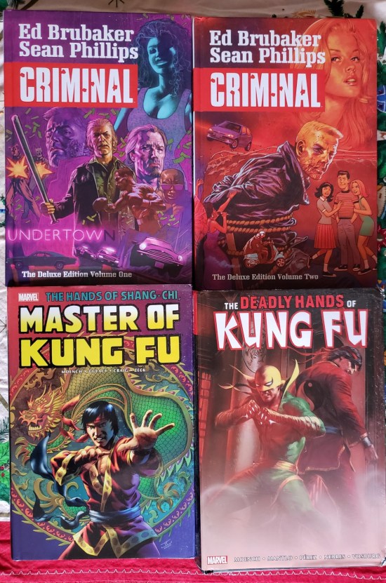 The first fur books covered in this entry, all of them large hardcovers.