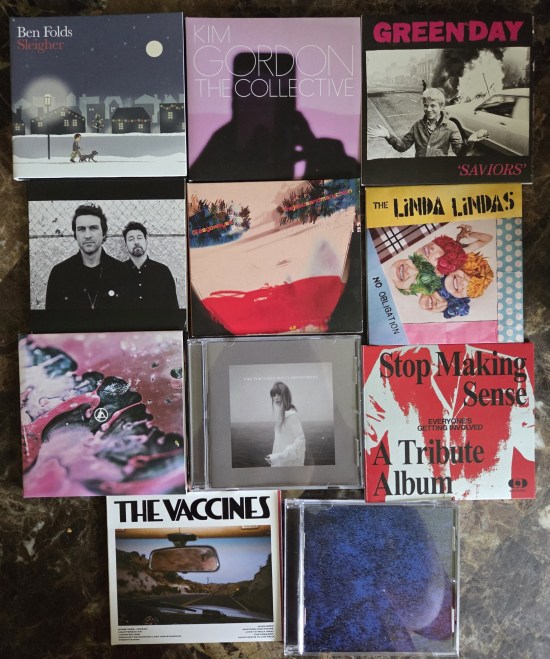 11 CDs on our kitchen table, capsule reviews to follow.