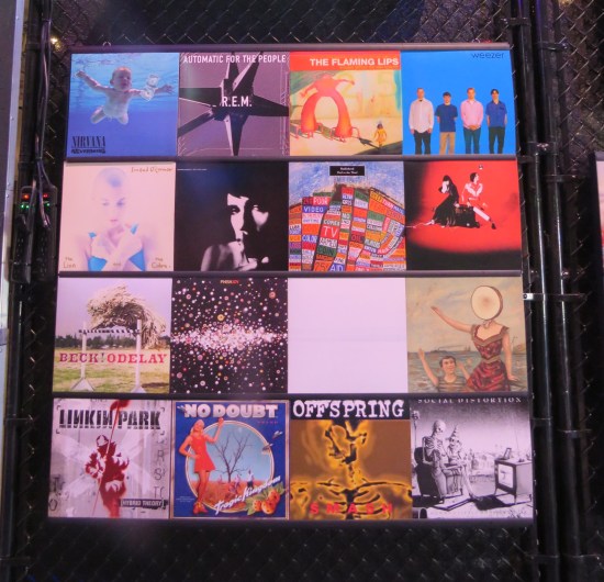 16 random albums, mostly '90s rockers.