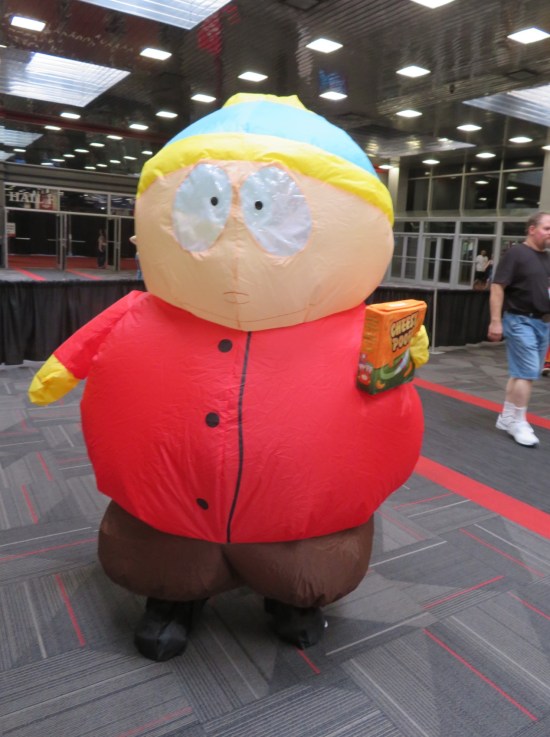inflatable Cartman costume.