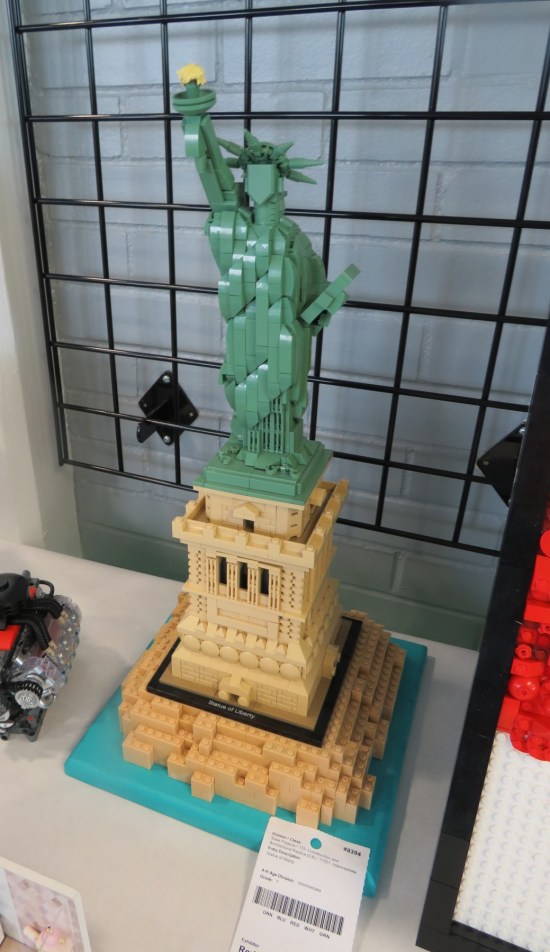 Lego Statue of Liberty.