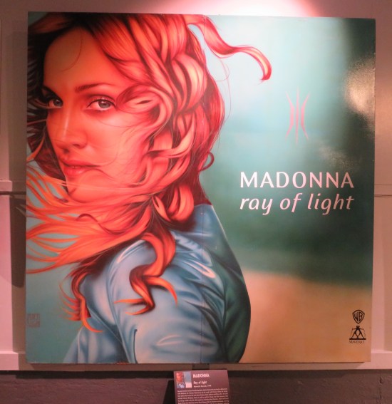 Painted homage to Madonna's "Ray of Light" album.