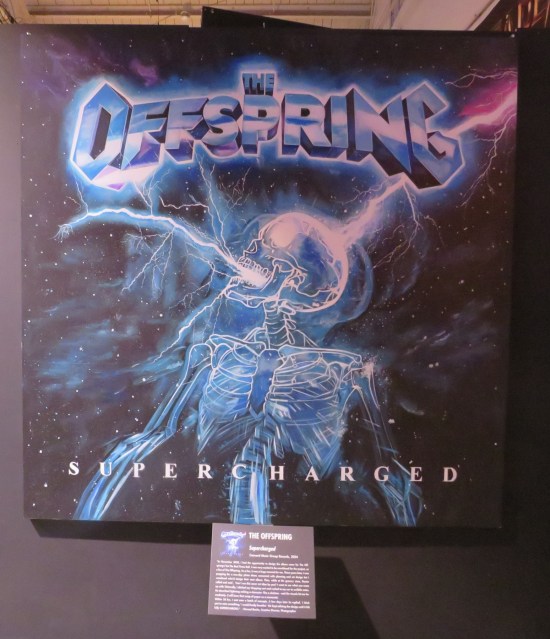 Offspring cover with a skeleton zapped by Metallica lightning.