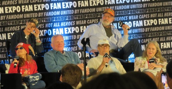 Six vacation actors, refer to panel