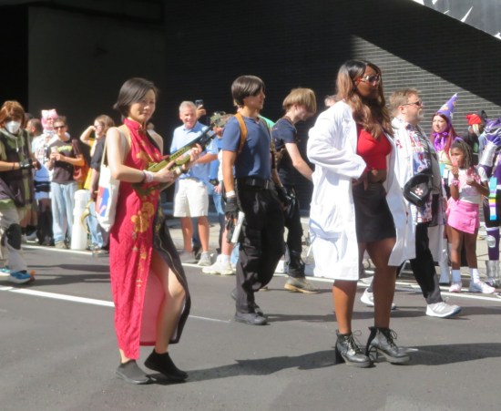 Ada Wong and other Resident Evil costumes.