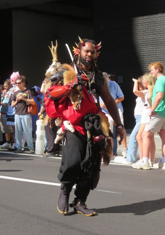 cloven-hoofed devil man