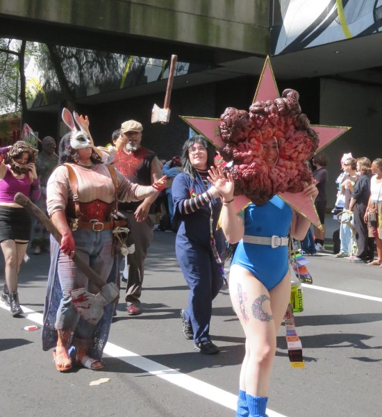 Demogorgon and Splicer costumes