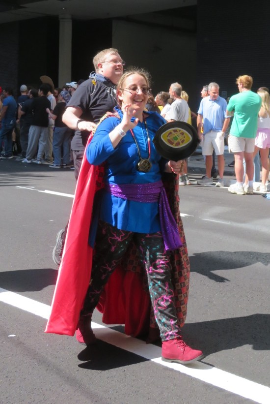 Dr. Strange costume.