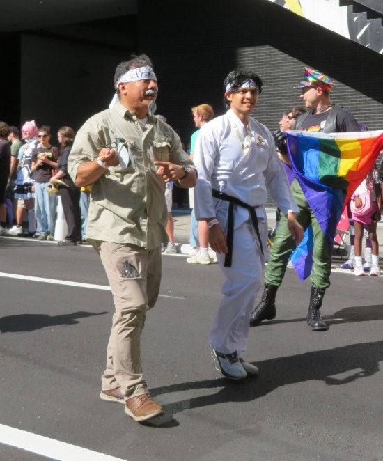 Mr. Miyagi and Daniel-San costumes