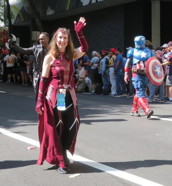 Scarlet Witch costume.