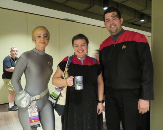 Costumes from Star Trek: Voyager.
