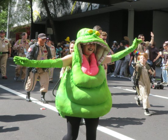 Slimer costume