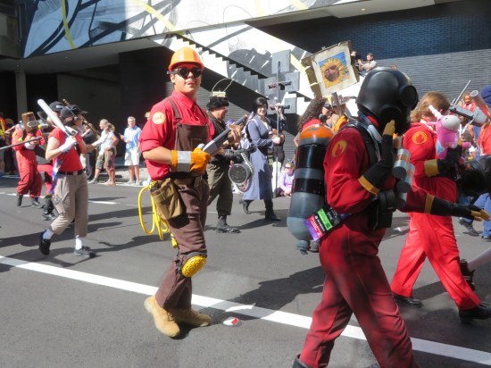 Team Fortress 2 costume group!