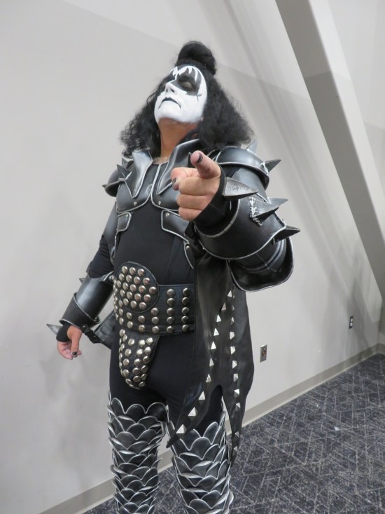 Gene Simmons cosplayer