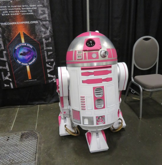 pink astromech droid