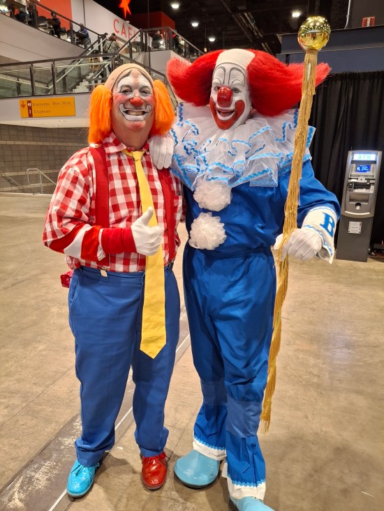 cosplay Bozo the Clown and Cookie
