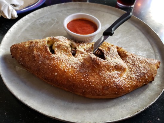 It's a calzone.