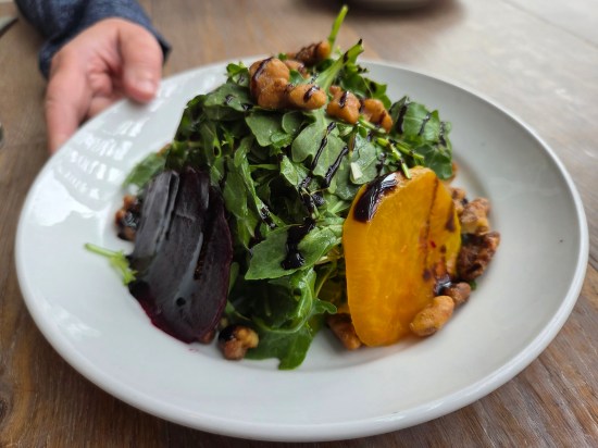 beet salad, refer to caption