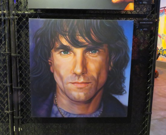 painting of Daniel Day-Lewis from "In the Name of the Father" poster.