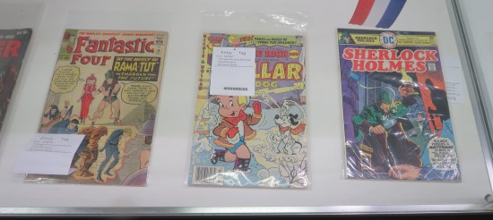 Three old comics, refer to caption.