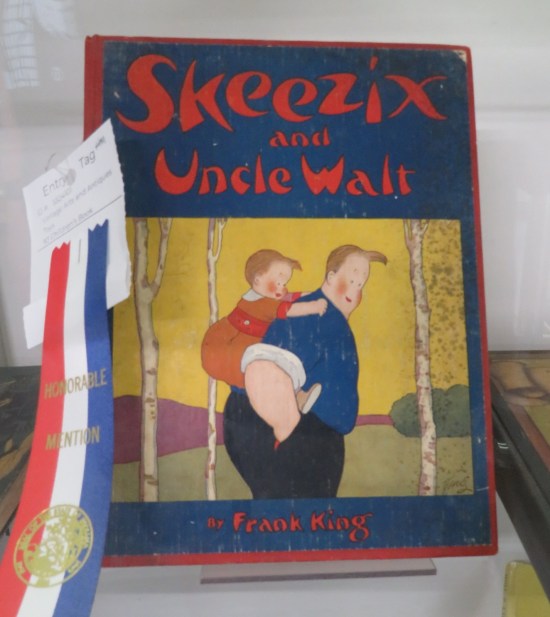 Gasoline Alley hardcover called "Skeezix and Uncle Walt".