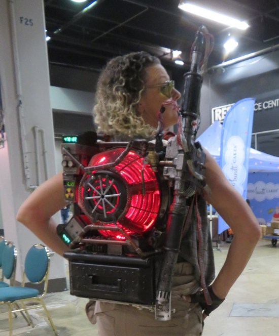 Ghostbusters red proton pack!