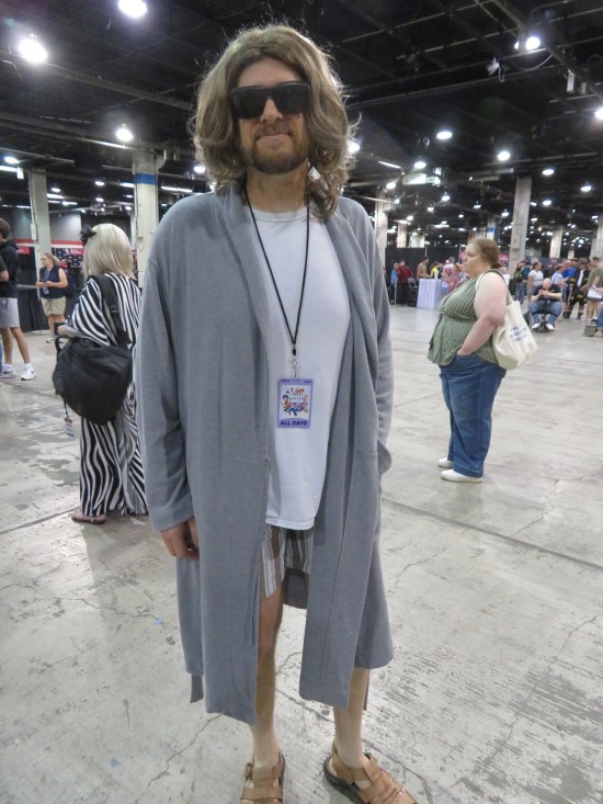 The Dude cosplay from "The Big Lebowski"