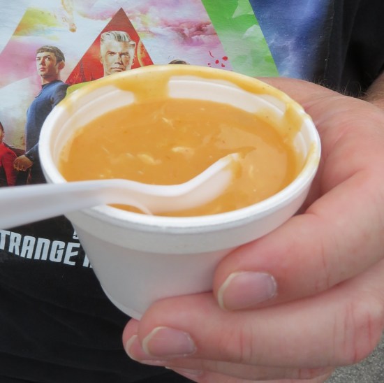 chicken cheese tortilla soup!