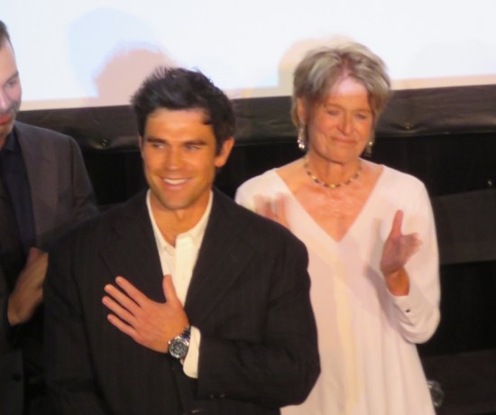 KJ Apa and Kelly Stewart-Harcourt!